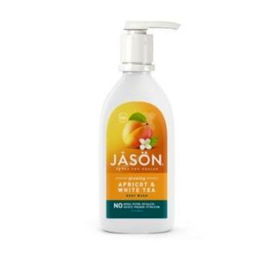 JASON Gel de Baño y Ducha Albaricoque 900Ml. Limpia, Aclara y Aporta Luminosidad a la Piel