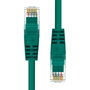 ProXtend Cable Ethernet CAT5e U/UTP CCA PVC 25 cm Verde - Cable de Red RJ45