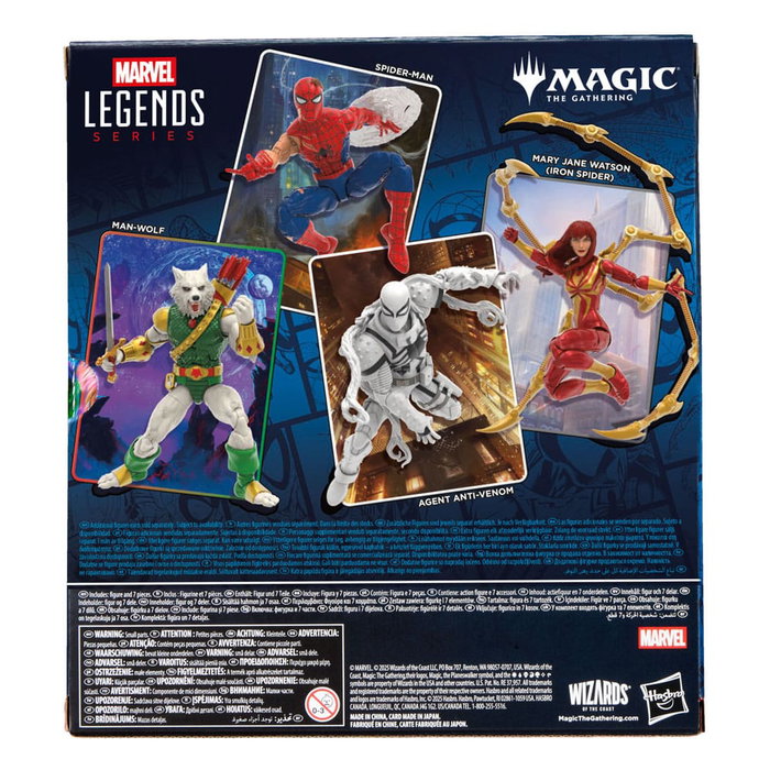 Hasbro Marvel Legends Man-Wolf con carta exclusiva de Magic: The Gathering (15 cm) inevitable