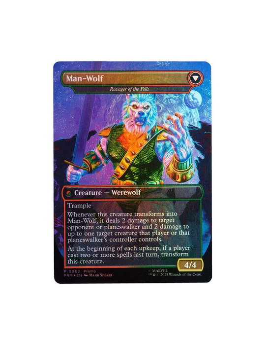 Hasbro Man-Wolf Marvel Legends Series & Magic: The Gathering Figura 15cm