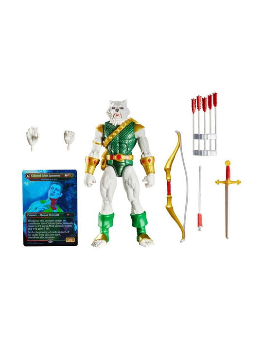 Hasbro Man-Wolf Marvel Legends Series & Magic: The Gathering Figura 15cm