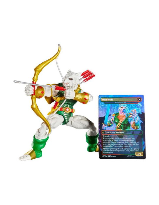Hasbro Man-Wolf Marvel Legends Series & Magic: The Gathering Figura 15cm