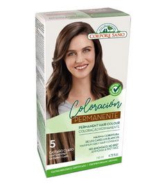 Coloración Permanente 5. Castaño Claro