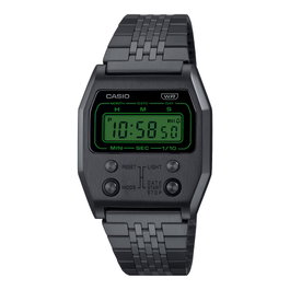 Casio A1100B-1EF con esfera verde y correa negra
