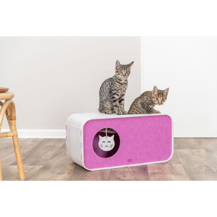 Cueva para gato Trixie Merle Morado 58 x 29 x 27 cm