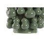 DKD Home Decor Jarrón de Gres Calabaza Verde 25x25x30 cm