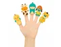 Imaginovo Tiny Tales - Marionetas de dedos de PVC para niños 10 unidades surtidas con 5 personajes, juguete educativo para +3 años