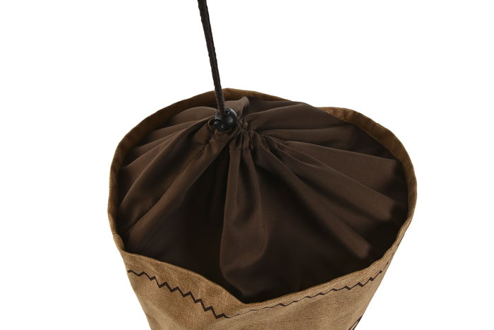 DKD Home Decor Bolsa de Algodón y Poliéster Natural para Patatas 28x28x40 cm DKD Home Decor Bolsa de Algodón y Poliéster Natural para Patatas 28x28x40 cm