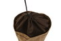 DKD Home Decor Bolsa de Algodón y Poliéster Natural para Patatas 28x28x40 cm