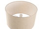 DKD Home Decor Lámpara de Sobremesa Mango y Lino Natural