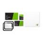 Green Cell 2x GC Clarity Protector de Pantalla para Apple Watch 42mm