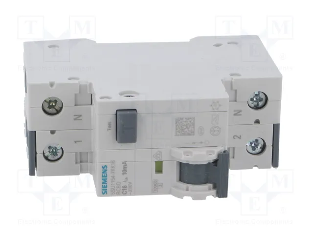 SIEMENS 5SU1154-7KK16 RCBO 16A 10mA Tipo A