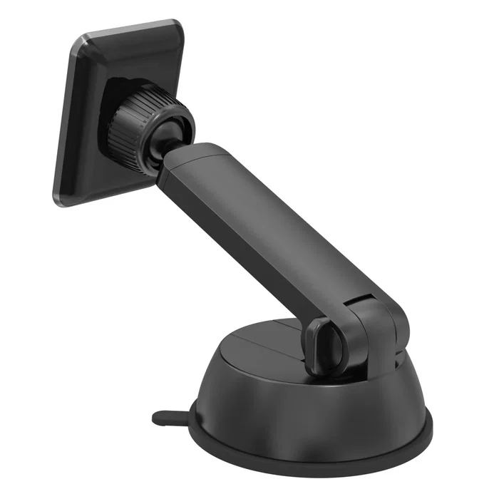 Celly GHOSTSUPERDASH Soporte pasivo para teléfono móvil/coche con ventosa, imantado, ajuste 360°, negro