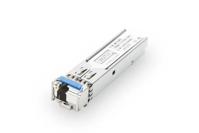Digitus DN-81003 Módulo Transceptor SFP Gigabit Ethernet 1.25 Gbps, 1310 nm LC Simplex, Monomodo hasta 20 km, Compatible MSA