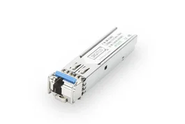 Digitus DN-81003 Módulo Transceptor SFP Gigabit Ethernet 1.25 Gbps, 1310 nm LC Simplex, Monomodo hasta 20 km, Compatible MSA