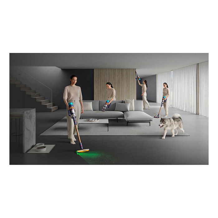 Dyson Gen5Detect Absolute Aspirador Sin Cable (Azul/Cobre) Seco, HEPA, Ciclónico, Suelo Duro, 70min Autonomía Dyson Gen5Detect Absolute Aspirador Sin Cable (Azul/Cobre) Seco, HEPA, Ciclónico, Suelo Duro, 70min Autonomía