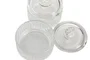 DKD Home Decor Joyero Cristal Transparente 10.5 x 10.5 x 10 cm (6 Unidades)