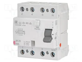 ETI POLAM Interruptor diferencial EFI 4 polos 40A 30mA