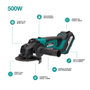 GSC Evolution Amoladora angular inalámbrica 20V