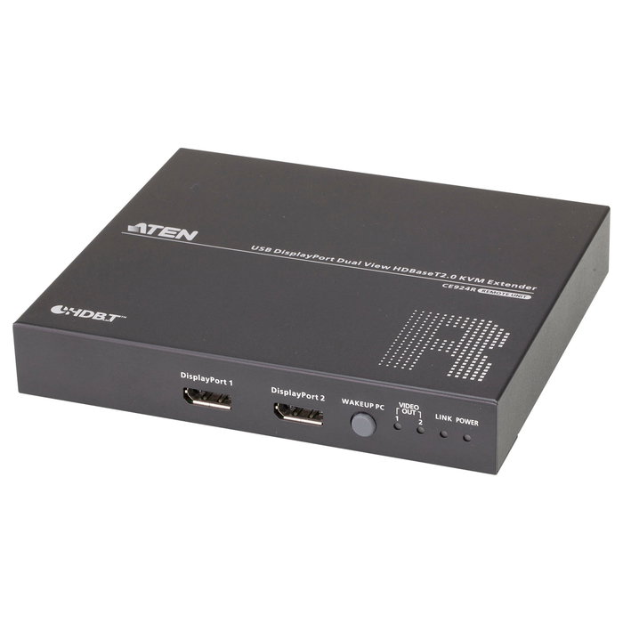 ATEN CE 924 Kit Extensor KVM USB DisplayPort HDBaseT 2.0 4K 100 m Negro Metal