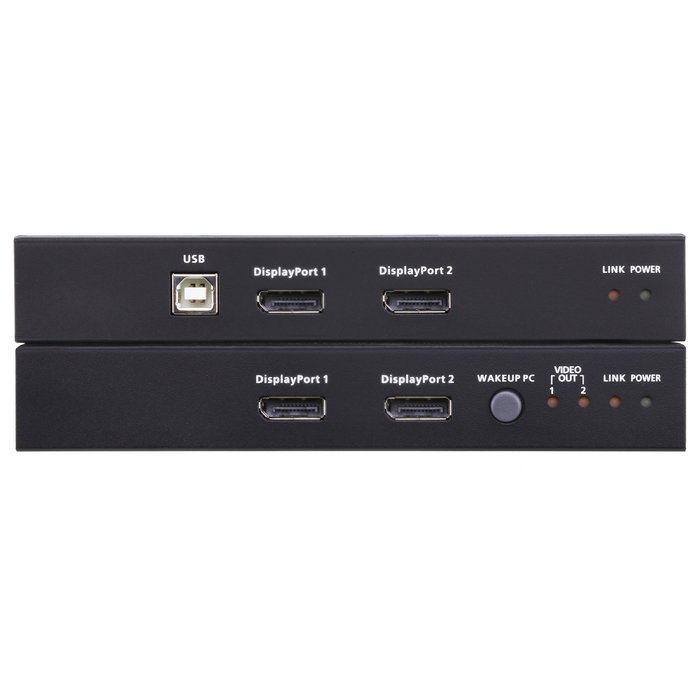 ATEN CE 924 Kit Extensor KVM USB DisplayPort HDBaseT 2.0 4K 100 m Negro Metal