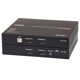 ATEN CE 924 Kit Extensor KVM USB DisplayPort HDBaseT 2.0 4K 100 m Negro Metal