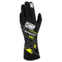 Omp Guantes Deportivos Fia 8856-2018 My2025 Negro/Fluo Amarillo Talla S OMPIB0-0777-B01-178-S