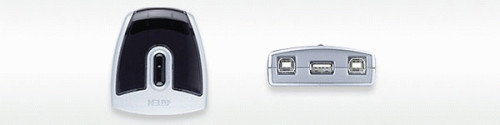 Aten US221A Conmutador de periféricos USB 2.0 de 2 puertos Aten US221A Conmutador de periféricos USB 2.0 de 2 puertos