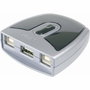 Aten US221A Conmutador de periféricos USB 2.0 de 2 puertos