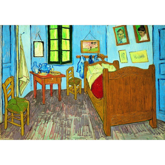 Clementoni Puzzle Bedroom in Arles Van Gogh Museum 1000pzs Clementoni Puzzle Bedroom in Arles Van Gogh Museum 1000pzs