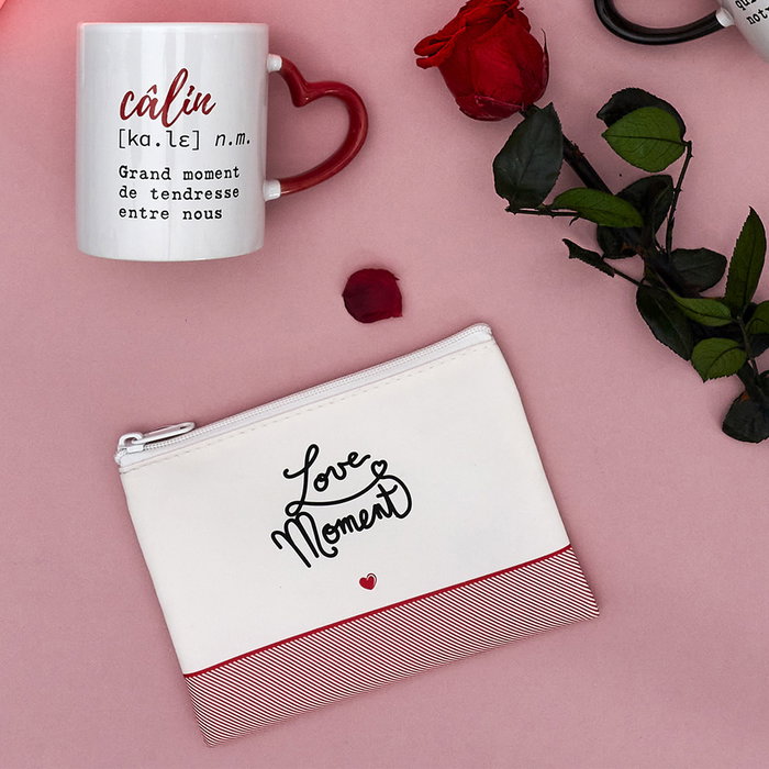 The Concept Factory Neceser Estuche Love Is In The 18,5x2x14 cm The Concept Factory Neceser Estuche Love Is In The 18,5x2x14 cm