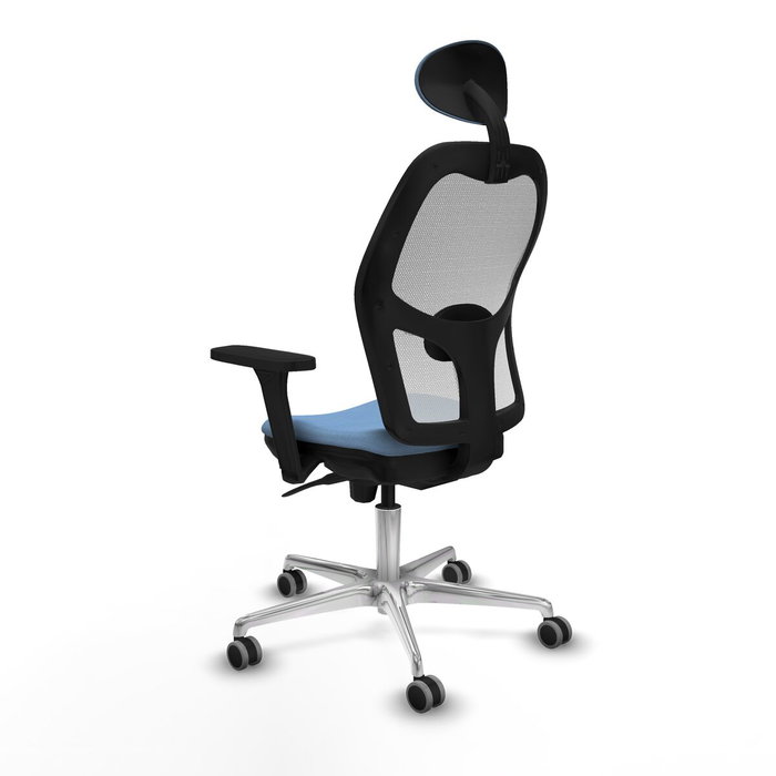 PIQUERAS Y CRESPO Silla de oficina Jorquera con mecanismo Sincro, brazos 3D y cabecero fijo PIQUERAS Y CRESPO Silla de oficina Jorquera con mecanismo Sincro, brazos 3D y cabecero fijo