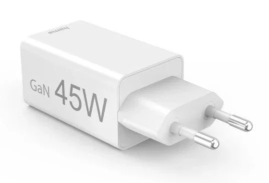 Hama 00201993 Cargador USB GaN 45W con Carga Rápida PD y Quick Charge, Doble Puerto USB-C/USB-A, Universal para Smartphone, Tablet y Portátil, Blanco Hama 00201993 Cargador USB GaN 45W con Carga Rápida PD y Quick Charge, Doble Puerto USB-C/USB-A, Universal para Smartphone, Tablet y Portátil, Blanco
