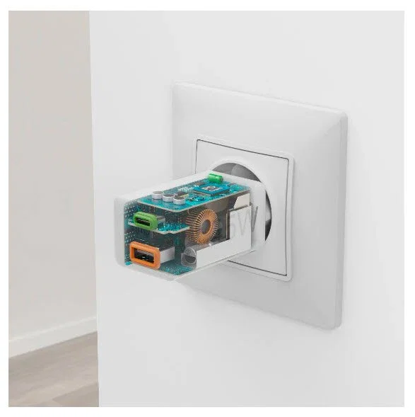 Hama 00201993 Cargador USB GaN 45W con Carga Rápida PD y Quick Charge, Doble Puerto USB-C/USB-A, Universal para Smartphone, Tablet y Portátil, Blanco Hama 00201993 Cargador USB GaN 45W con Carga Rápida PD y Quick Charge, Doble Puerto USB-C/USB-A, Universal para Smartphone, Tablet y Portátil, Blanco