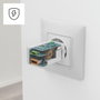 Hama 00201993 Cargador de Dispositivo Móvil Blanco Carga Rápida para Teléfono Móvil, Portátil, Smartphone y Tableta
