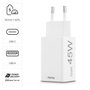 Hama 00201993 Cargador de Dispositivo Móvil Blanco Carga Rápida para Teléfono Móvil, Portátil, Smartphone y Tableta