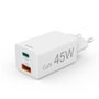Hama 00201993 Cargador de Dispositivo Móvil Blanco Carga Rápida para Teléfono Móvil, Portátil, Smartphone y Tableta