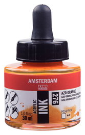 Amsterdam Tinta Acrílica Anaranjado Azo 276 30 ml