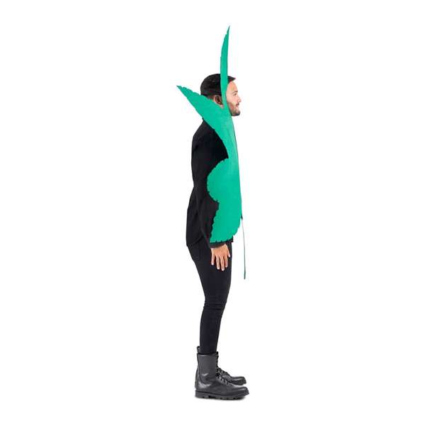 My Other Me Disfraz Adulto Hoja de Hierba Talla Única Verde
