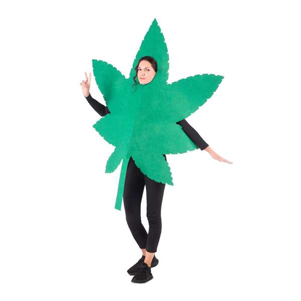 My Other Me Disfraz Adulto Hoja de Hierba Talla Única Verde