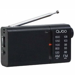 Qubo Radio Portátil RS-2 Negro