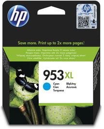 HEWLETT-PACKARD Cartucho de tinta HP 953XL Cian 20ml