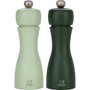 PEUGEOT Set de molinillos de sal y pimienta Tahiti, 15 cm, Verde
