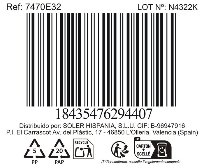 La Mediterranea Taza Black Clay 100ml (Pack de 36 unidades)माही