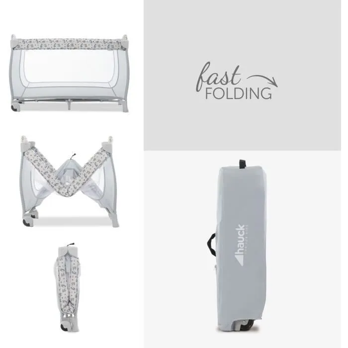 Hauck Cuna de Viaje Disney Sleep N Play Go Plus Explorando un Clásico