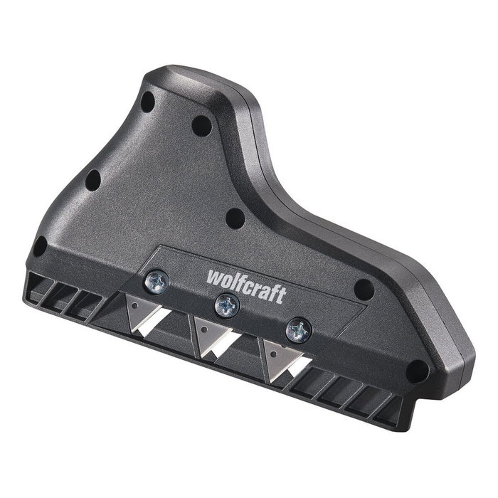 Wolfcraft Canteadora triple para placas de yeso