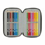 Safta Plumier Triple Hot Wheels 37 Piezas