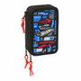 Safta Plumier Triple Hot Wheels 37 Piezas
