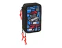 Safta Plumier Triple Hot Wheels 37 Piezas
