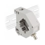 DeLOCK Adaptador de carril DIN Keystone ST Simplex hembra a ST Simplex hembra